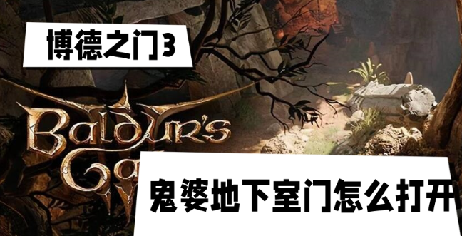 博德之门3鬼婆地下室门怎么打开-博德之门3鬼婆地下室门打开方法介绍