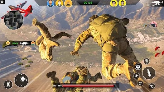 多人团队死亡竞赛4v4游戏(Battleground TDM)0