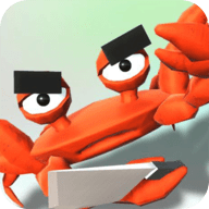 刀与肉螃蟹模拟器Knife & Meat: Crab Simulator_logo